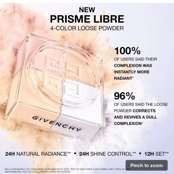 Givenchy Face Powder Palette - Satin Blanc New without box .14oz! - Picture 3 of 7